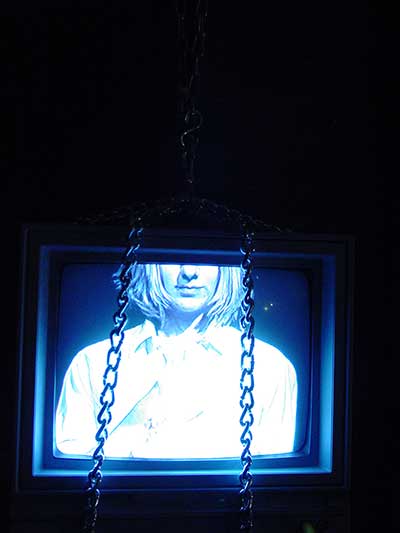 Blue Arms installation still