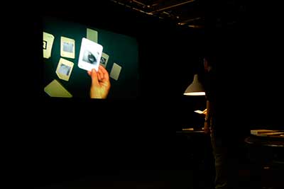 52Card Psycho installed at the Microwave Festival, Hong Kong